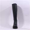 Marco Moreo Liege Front Zip Knee High - Black Leather